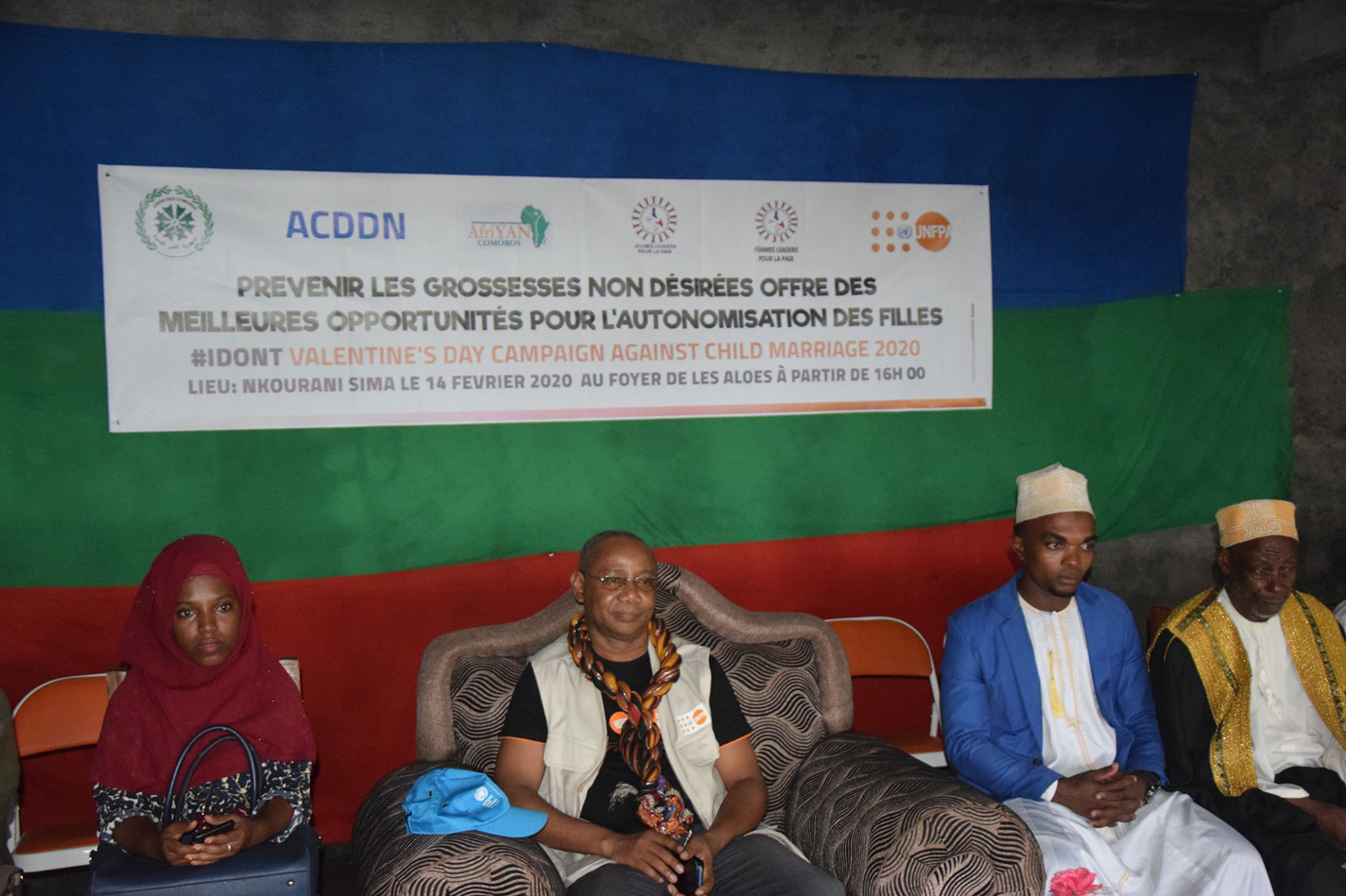 image L’UNFPA en campagne de sensibilisation à Nkourani Ya Sima